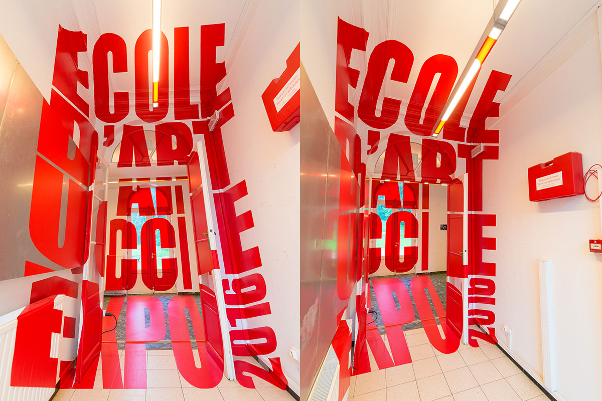 Anamorphose Art Uccle didWee